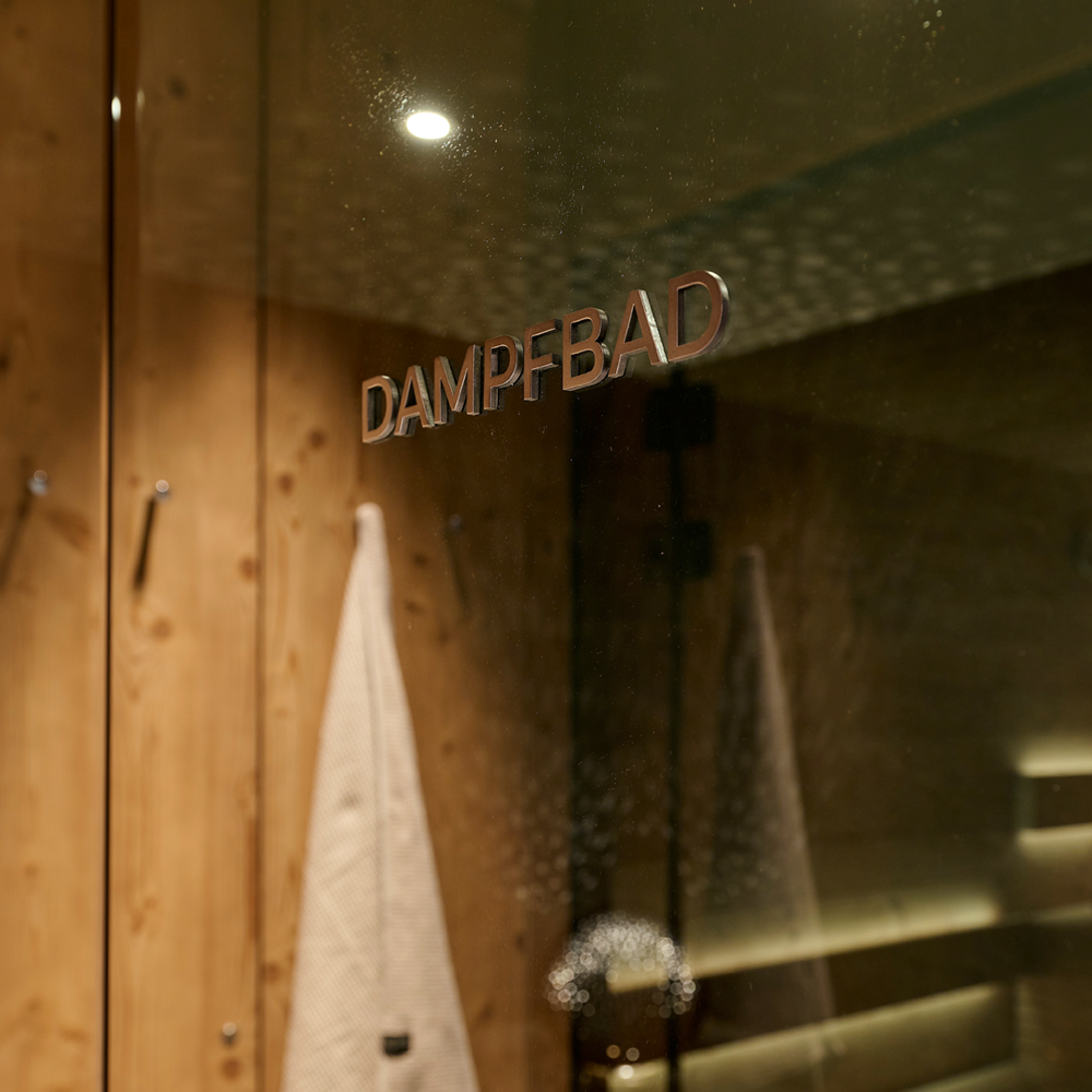Dorf 570 Signaletik Dampfbad