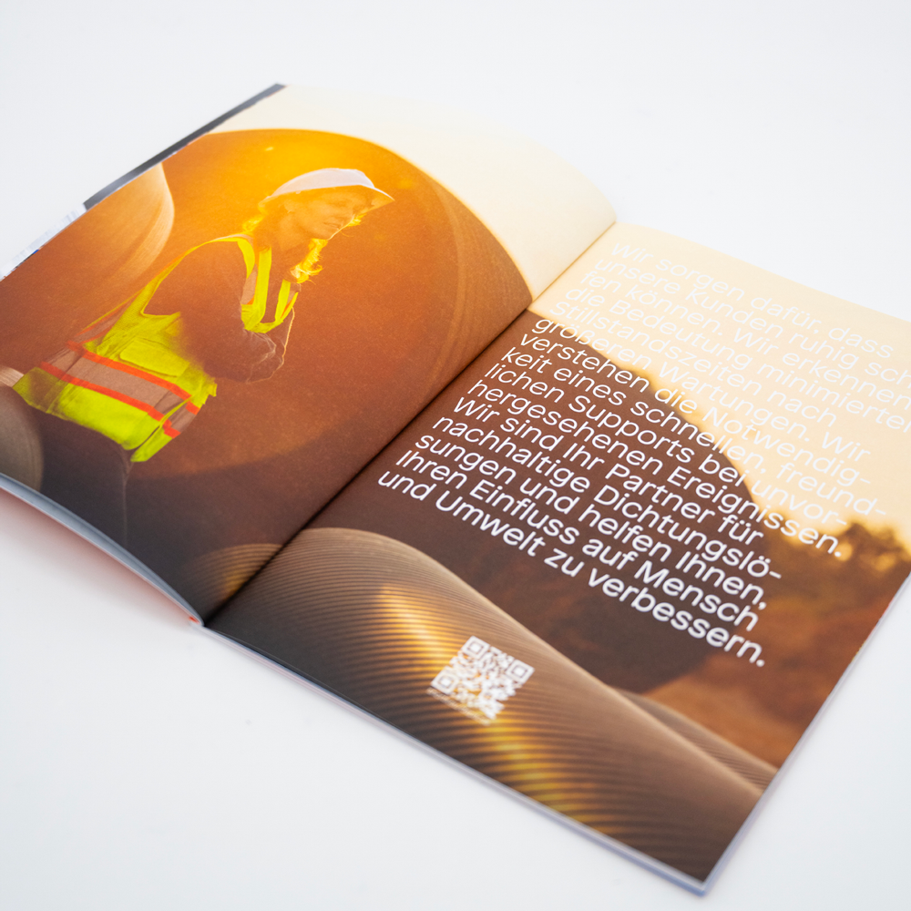 Depac Broschüre geöffnet