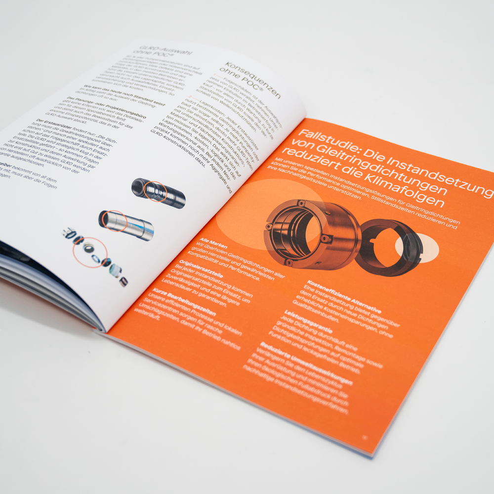 Depac Broschüre geöffnet