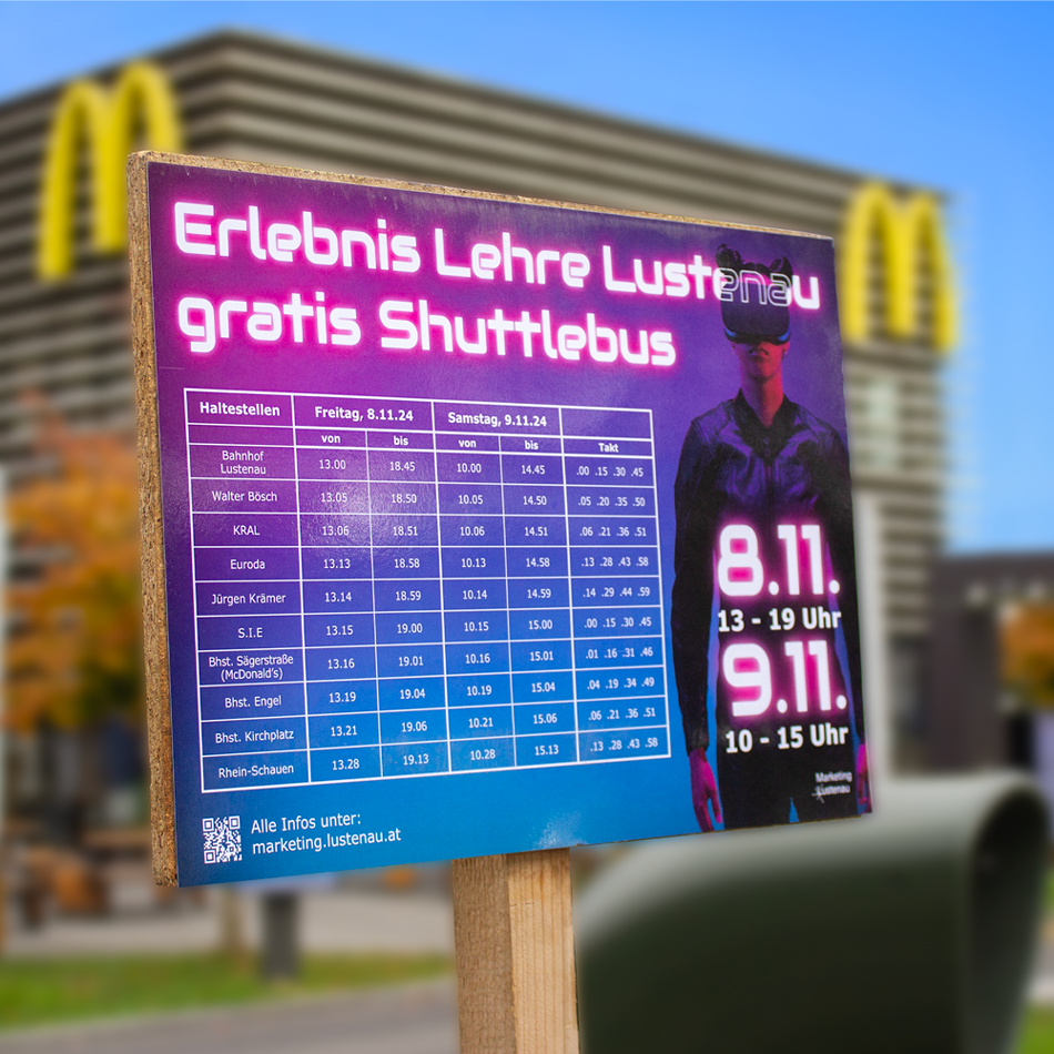 Erlebnis Lehre Lustenau Busplan