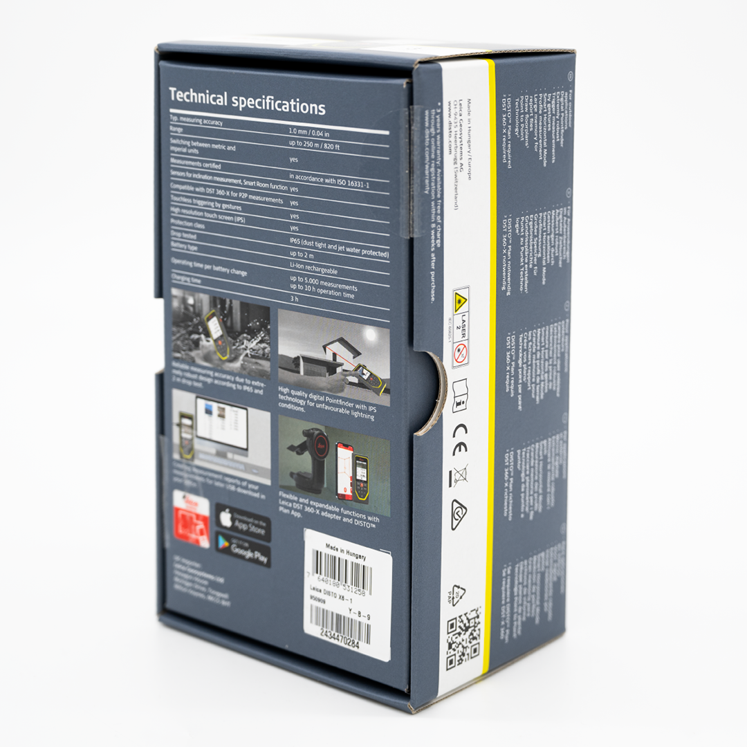 Leica Packaging Disto D6